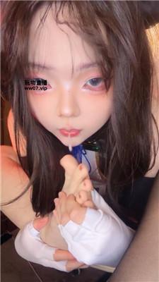 【梅川】口水裸足+肉腿黑丝    250324-19