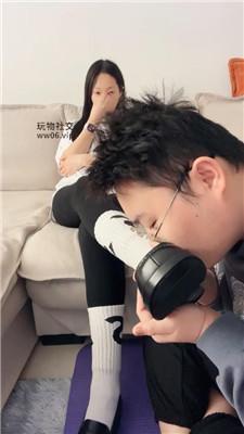 【埋汰】皮鞋白袜踩教练狗 JS250222-38