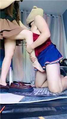 【美柠】铆钉高跟+皮鞋虐CD奴 JS250210-36