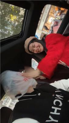 【狗哥】素人S卡通袜车内调 JS250120-31