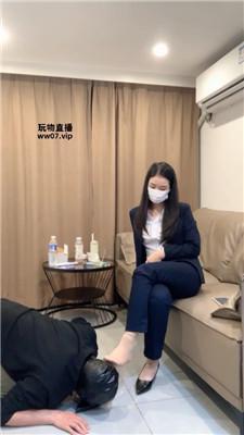 【珍妮】白领S-骑马狗爬/舔高跟脏鞋【完整版】 JS250312-12