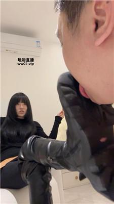 【酸菜小猪脚】坐脸窒息/长靴捂超臭白袜脚 bf51286