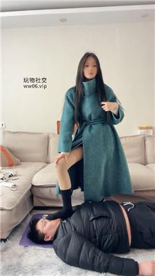 【埋汰】黑棉袜蹂躏踩踏 JS250210-31