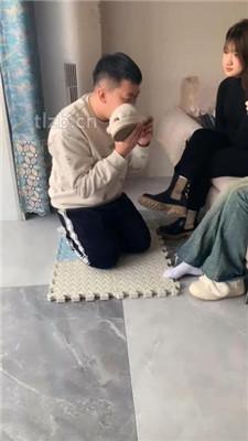 【精神小妹】约会前羞辱清理工具