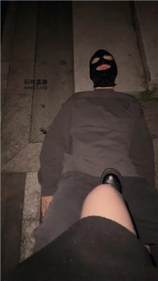 【黑兔s】深夜户外虐废跟踪狂 JS250301-33