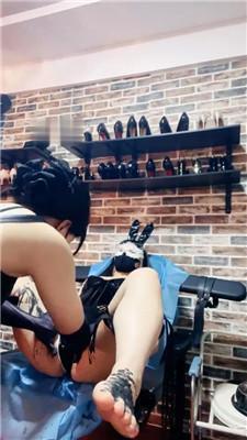 【冷颜】捆绑母畜滚轮虐-滴蜡 JS250119-20