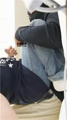 【静s】小白鞋白袜全体重踩踏 JS250427-20