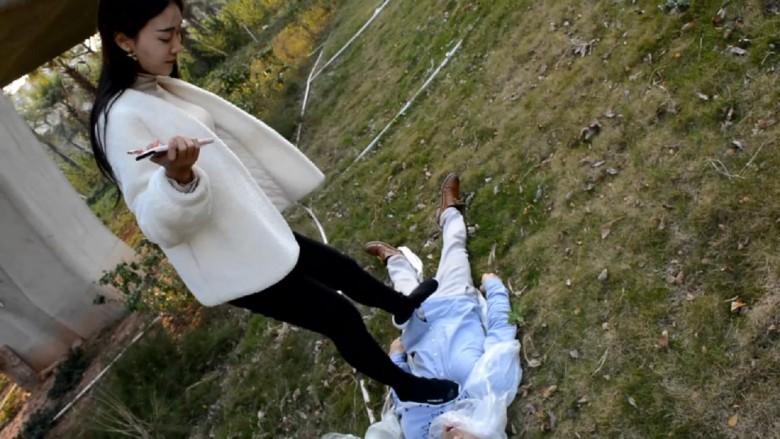 〖H.P.L栖心之栈〗—夏芙户外脏鞋调教