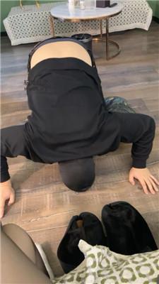 【小玉】磕头求舔脏长靴原味白袜 JS250304-25