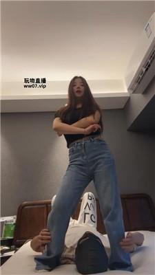 【球球】牛仔裤坐脸-腿绞窒息专场 bf51728