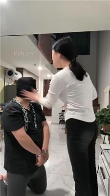 【馨主】手铐捆绑/滴蜡/喂漱口水/人体座椅【双视角版】