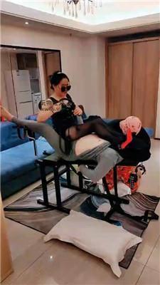 【魅尊】3M-骑马黑丝踩虐骚奴 JS250120-44