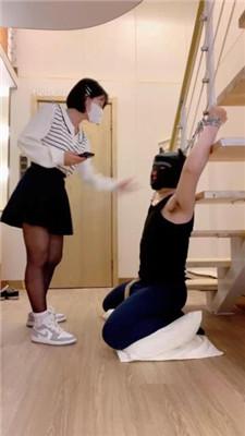 【可可公主】吊绑-AJ强制提档/黑丝棉袜除臭