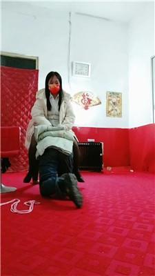 【沐颜】藤条鞭打/骑马训化人形犬【双视角版】 JS250217-21