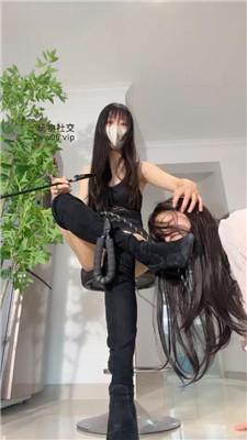 【茉狸】长靴美腿羞辱变装奴 bf49672