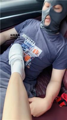 【素人抽水机】清纯白袜妹子车内调 JS250503-9