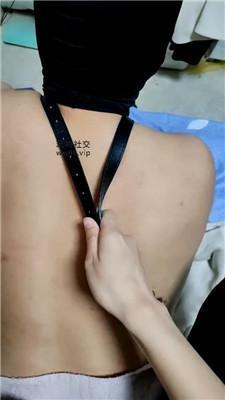 【小羊咩咩】皮带鞭打白袜脚踩虐 JS250119-26