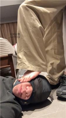 【狗哥】健身后原味鞋袜迷晕狗 bf50542