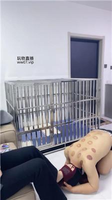 【七S】囚禁狗笼彻底训化 JS250228-33