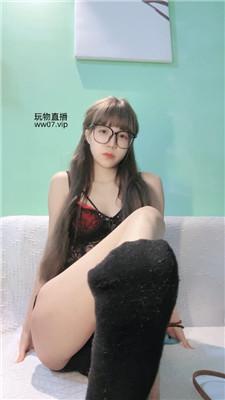 【鹿可】姐姐的黑棉袜    250228-9