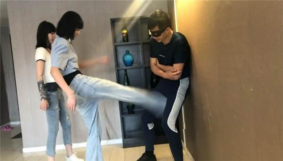 怒惩夜跑搭讪男