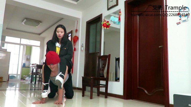 媛媛出演！讨厌的经理最后做我的狗（续）！