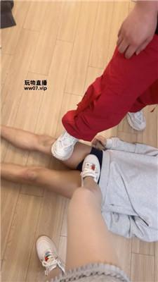 【Wh情侣】衣架各种抽-舔脏鞋踩踏  JS250330-18