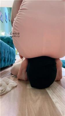 【江湖狼】粉系小主高跟虐瘦狗 JS250222-12