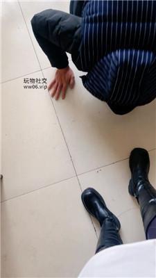 【颜主】楼梯间-长靴黑丝踩贱奴 JS250114-12