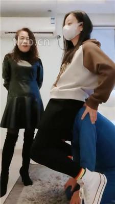 【安静大大】亲母女S-骑马骑脖/坐脸窒息/踩踏【双视角版】