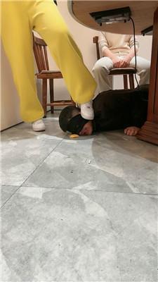 【乔伊】双S-餐桌下脏鞋蹂躏踩虐 JS250207-12