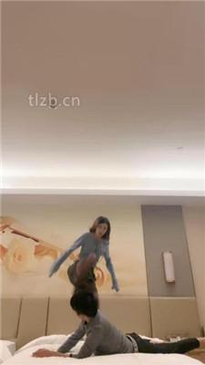 【领主老大】模特S-黑丝脚虐打