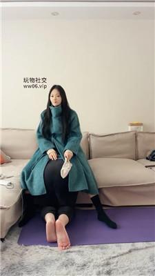 【埋汰】黑棉袜蹂躏踩踏 JS250210-31