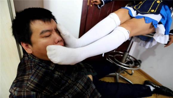 【奕潇】仙境爱丽丝臭袜子插嘴窒息