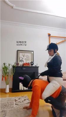 【魔鬼天使】女教练骑人形犬驯化 JS250116-38