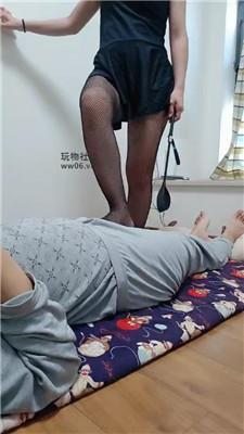 【思纯】性感黑丝网袜虐奴才 JS250120-35