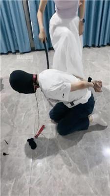 【妮妮大大】吞咽丝袜-贝壳头白袜踩-反绑踢踹 JS250523-30