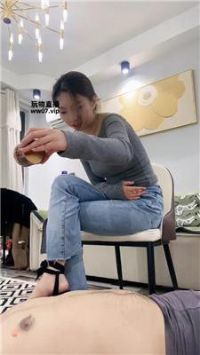 【jenn】牛仔裤窒息-跪舔脏高跟凉鞋【双视角版】 bf51600