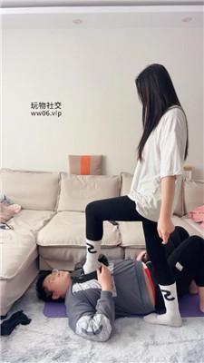 【埋汰】皮鞋白袜踩教练狗 JS250222-38