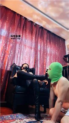 【冷颜】高跟长靴踩虐绿帽奴才 JS250329-5