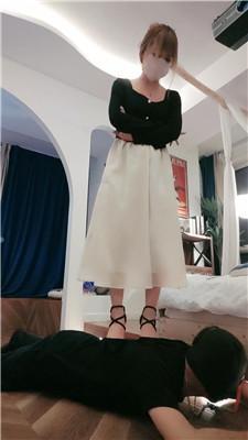 【淡颜】手铐捆绑-高跟凉鞋踩踏-抽耳光 JS250205-22