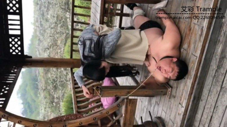 冷天使女王私人别墅调教下贱肥猪