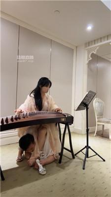 【琴月】古筝少女的脚下奴 JS250523-4