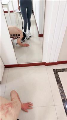 【楚楚】瑜伽女神S-运动鞋白袜踩踏踢踹 bf51233