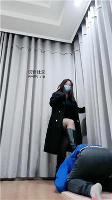 【拽拽】长靴黑丝蹂躏踩脚奴 JS250105-15
