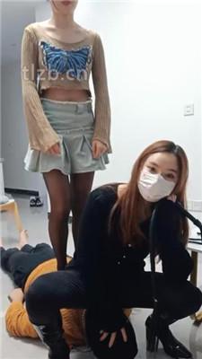 【芮瑶】双S-骑马鞭打/轮流踩踏