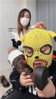 【Qi7】纹身小妹-重度虐乳/超臭长靴气味辱 JS250105-6