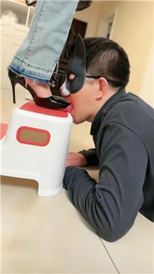 【语阳】狗舌清理脏鞋-高跟踩 JS250326-2