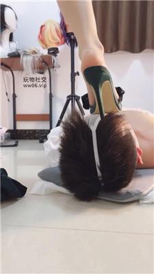 【艾黎】反绑CD骚奴磕头求虐 JS250219-30