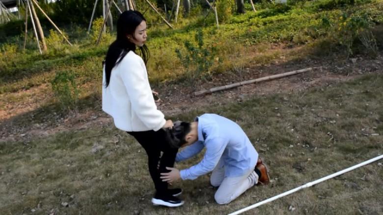 〖H.P.L栖心之栈〗—夏芙户外脏鞋调教